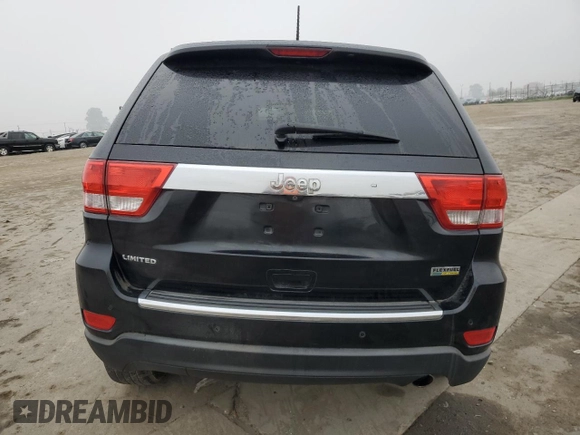 2013 Jeep Grand Cherokee Limited with VIN 1C4RJEBG5DC657005, listed as a Copart auction lot 84101024 with 124,055 mi miles and Salvage Title. Bid and sale history available at carsss.com. Image 6.
