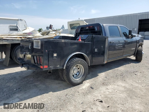 2021 Ram 3500 Big Horn with VIN 3C63RRHL8MG589863, listed as a Copart auction lot 54260473 with 0 mi miles and Salvage Title. Bid and sale history available at carsss.com. Image 3.