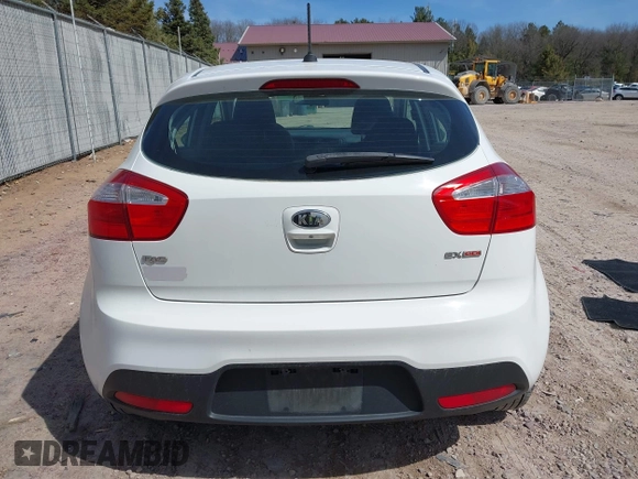 2012 Kia Rio EX with VIN KNADN5A37C6031494, listed as a IAAI auction lot 42052186 with 141,765 mi miles. Bid and sale history available at carsss.com. Image 16.
