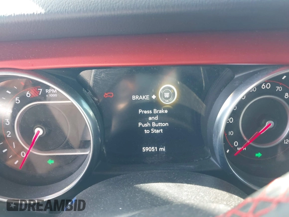 2020 Jeep Wrangler Unlimited Rubicon z VIN 1C4HJXFN0LW300344, wystawiony jako IAAI lot #41943662 z przebiegiem 59 051 mil mil oraz . Historia ofert i sprzedaży dostępna na DreamBid. Obrazek 7.