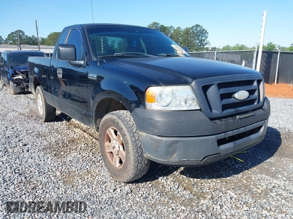 2007 Ford F-150 XL with VIN 1FTRF12297NA81619, listed as a IAAI auction lot 41855562 with 310,954 mi miles. Bid and sale history available at carsss.com. Image 1.