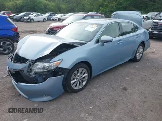 2013 Lexus ES 300h with VIN JTHBW1GG1D2008391, listed as a IAAI auction lot 42145055 with 127,722 mi miles and . Bid and sale history available at DreamBid. Image 2.