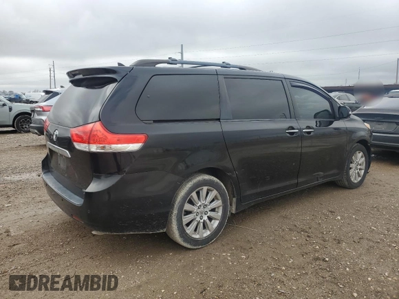 2014 Toyota Sienna Limited with VIN 5TDDK3DC3ES081744, listed as a Copart auction lot 43601485 with 139,222 mi miles and Salvage Title. Bid and sale history available at DreamBid. Image 3.