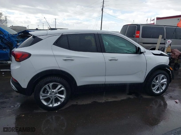 2022 Buick Encore GX Preferred with VIN KL4MMCSL9NB110064, listed as a IAAI auction lot 41499140 with 34,914 mi miles. Bid and sale history available at carsss.com. Image 13.