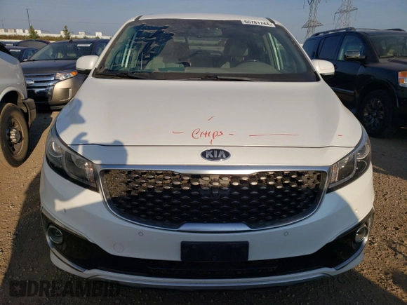 2016 Kia Sedona SX-L with VIN KNDME5C16G6132479, listed as a Copart auction lot 66781744 with 116,663 mi miles and Salvage Title. Bid and sale history available at carsss.com. Image 5.
