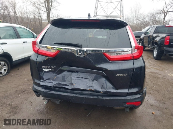 2019 Honda CR-V EX with VIN 5J6RW2H50KA011430, listed as a IAAI auction lot 41545962 with 112,287 mi miles. Bid and sale history available at carsss.com. Image 6.