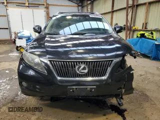 2011 Lexus RX 350 with VIN 2T2BK1BA4BC085766, listed as a Copart auction lot 51962255 with 298,356 mi miles and Salvage Title. Bid and sale history available at DreamBid. Image 5.