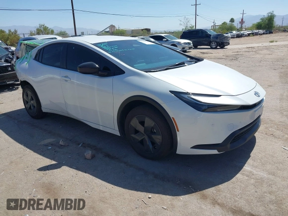 2024 Toyota Prius LE with VIN JTDACAAU5R3046244, listed as a IAAI auction lot 42464523 with 13,590 mi miles and . Bid and sale history available at DreamBid. Image 1.