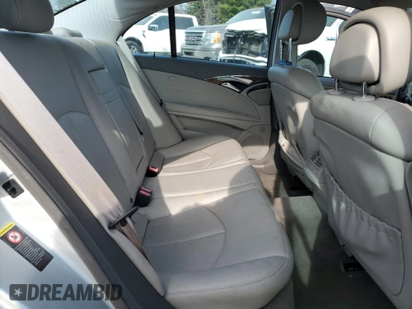 2007 Mercedes-Benz E-Class 3.5L with VIN WDBUF56X97B081594, listed as a Copart auction lot 48623615 with 0 mi miles and Salvage Title. Bid and sale history available at carsss.com. Image 10.