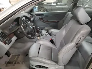 2001 BMW 3 Series 330Ci with VIN WBABN53421JU21846, listed as a Copart auction lot 84255684 with 188,425 mi miles and Salvage Title. Bid and sale history available at carsss.com. Image 7.
