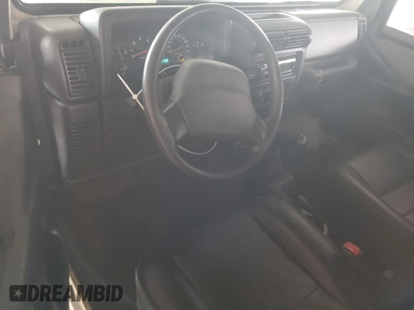 2002 Jeep Wrangler SE with VIN 1J4FA29P12P700276, listed as a Copart auction lot 45109175 with 115,139 mi miles and Salvage Title. Bid and sale history available at DreamBid. Image 8.