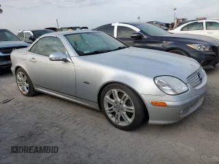 2004 Mercedes-Benz SLK-Class with VIN WDBKK65FX4F303114, listed as a Copart auction lot 75120644 with 0 mi miles and Non Repairable. Bid and sale history available at carsss.com. Image 4.