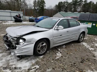 2001 Pontiac Grand Am GT1 with VIN 1G2NV52E31C236580, listed as a Copart auction lot 83085894 with 114,381 mi miles and Salvage Title. Bid and sale history available at carsss.com. Image 1.