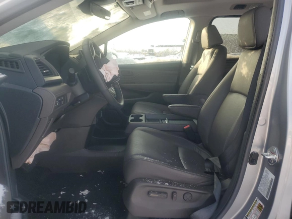 2024 Honda Odyssey EX-L with VIN 5FNRL6H62RB043232, listed as a Copart auction lot 87772175 with 22,130 mi miles and Salvage Title. Bid and sale history available at DreamBid. Image 7.