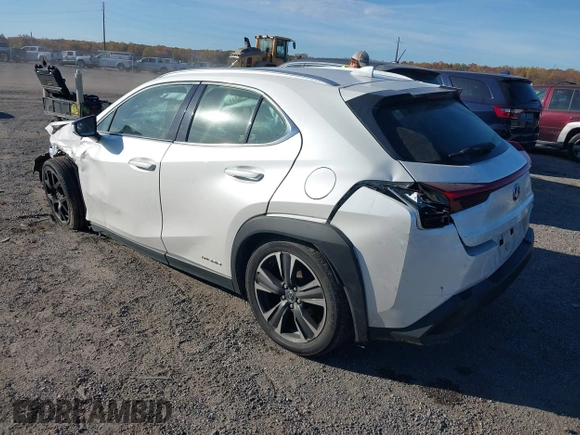 2019 Lexus UX 250h with VIN JTHU9JBH8K2004190, listed as a IAAI auction lot 40701904 with 76,805 mi miles and . Bid and sale history available at DreamBid. Image 3.