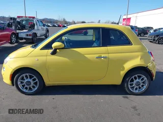 2014 FIAT 500 Pop with VIN 3C3CFFAR2ET205524, listed as a IAAI auction lot 41429598 with 61,965 mi miles. Bid and sale history available at carsss.com. Image 14.