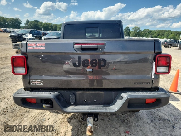 2021 Jeep Gladiator 80th Anniversary с VIN 1C6HJTAG7ML521094, выставлен на аукционе Copart как лот 61276595 с пробегом 68 684 миль миль и Списание • Salvage title. История ставок и продаж доступна на DreamBid. Изображение 6.