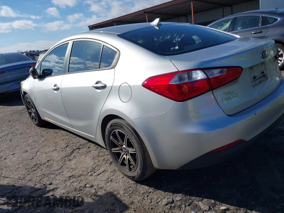 2014 Kia Forte LX with VIN KNAFK4A61E5241121, listed as a IAAI auction lot 41223328 with 155,663 mi miles. Bid and sale history available at carsss.com. Image 3.