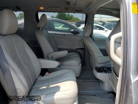 2013 Toyota Sienna XLE with VIN 5TDDK3DC2DS056770, listed as a Copart auction lot 59662405 with 204,266 mi miles and Salvage title. Bid and sale history available at DreamBid. Image 11.