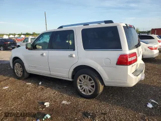 2012 Lincoln Navigator with VIN 5LMJJ2H53CEL06252, listed as a Copart auction lot 70924394 with 145,560 mi miles and Salvage Title. Bid and sale history available at carsss.com. Image 2.