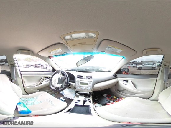 2010 Toyota Camry with VIN 4T4BF3EK8AR081098, listed as a Copart auction lot 47057215 with 0 mi miles and Salvage Title. Bid and sale history available at carsss.com. Image 13.