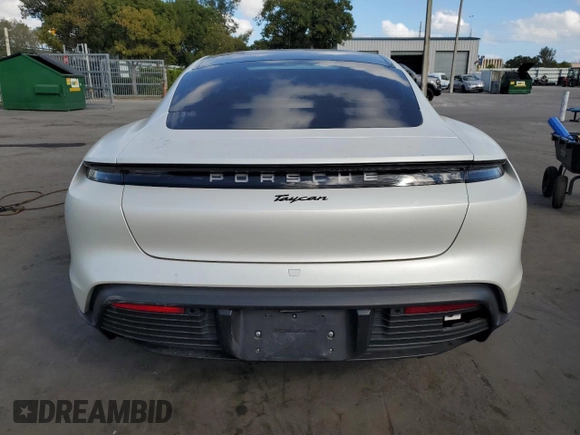 2024 Porsche Taycan with VIN WP0AA2Y13RSA10293, listed as a Copart auction lot 43400735 with Not Provided miles and Non Repairable. Bid and sale history available at DreamBid. Image 6.