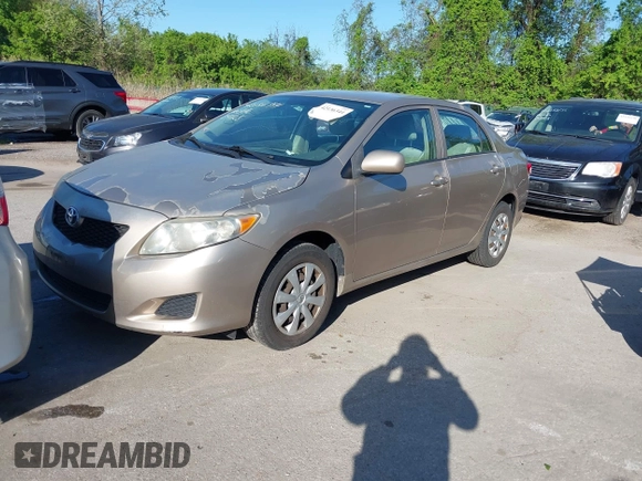 2009 Toyota Corolla with VIN 2T1BU40E99C028401, listed as a IAAI auction lot 42136344 with 163,888 mi miles. Bid and sale history available at carsss.com. Image 2.