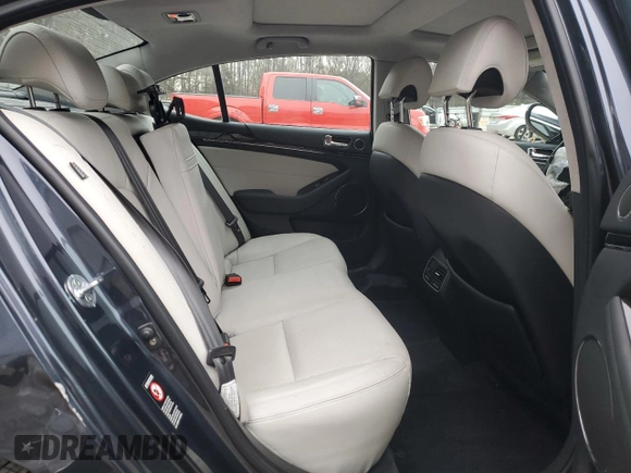 2015 Kia Cadenza Premium with VIN KNALN4D75F5187712, listed as a Copart auction lot 41878935 with 102,016 mi miles and Salvage Title. Bid and sale history available at carsss.com. Image 10.