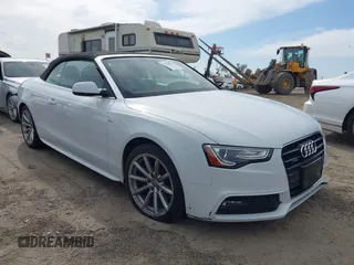 2016 Audi A5 Premium with VIN WAUD2AFH7GN001378, listed as a IAAI auction lot 41599516 with 62,266 mi miles and . Bid and sale history available at DreamBid. Image 1.