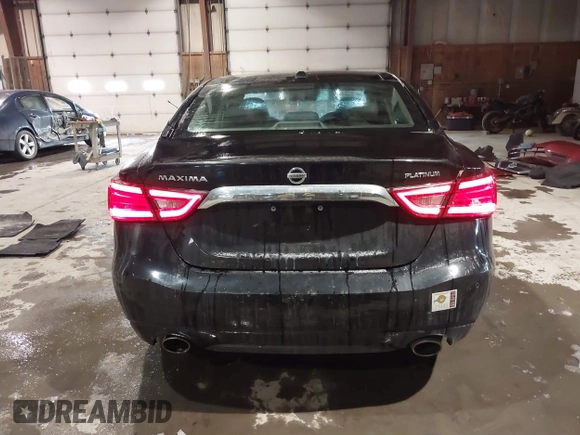 2017 Nissan Maxima SV with VIN 1N4AA6AP6HC451921, listed as a IAAI auction lot 41384995 with 74,160 mi miles and . Bid and sale history available at DreamBid. Image 17.