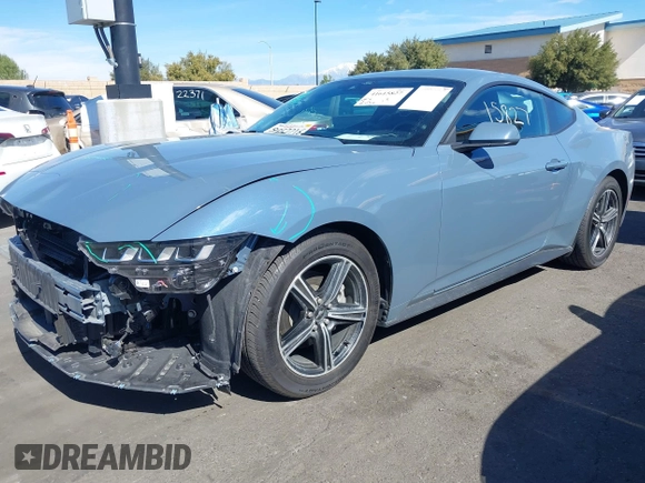 2024 Ford Mustang EcoBoost with VIN 1FA6P8TH6R5137441, listed as a IAAI auction lot 41615827 with 8,935 mi miles. Bid and sale history available at carsss.com. Image 18.