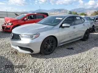 2020 Acura TLX w/Technology Pkg with VIN 19UUB3F40LA003875, listed as a Copart auction lot 70889754 with 40,350 mi miles and Salvage Title. Bid and sale history available at carsss.com. Image 1.