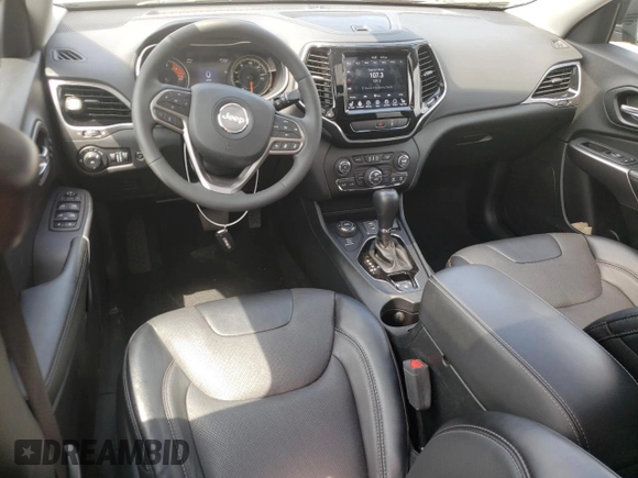 2022 Jeep Cherokee Limited with VIN 1C4PJMDN2ND535615, listed as a Copart auction lot 60552614 with 14,084 mi miles and Salvage title. Bid and sale history available at DreamBid. Image 8.