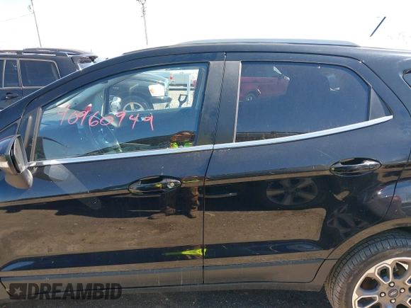 2019 Ford EcoSport Titanium with VIN MAJ3S2KE4KC307481, listed as a IAAI auction lot 41737442 with 41,524 mi miles and . Bid and sale history available at DreamBid. Image 15.