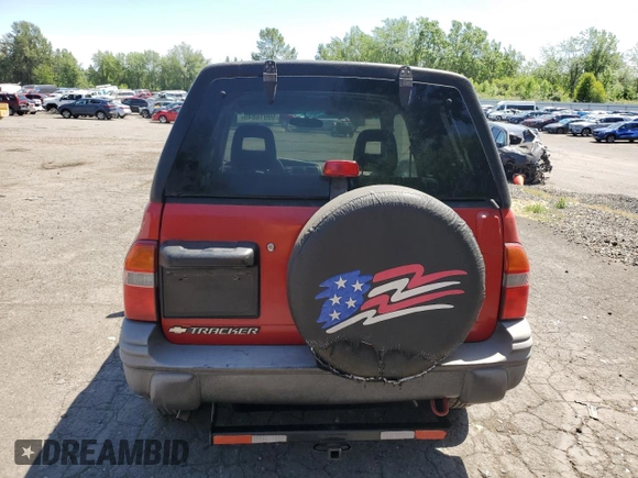 2002 Chevrolet Tracker with VIN 2CNBJ18C126919389, listed as a Copart auction lot 59916845 with Not provided miles and Salvage title. Bid and sale history available at DreamBid. Image 6.
