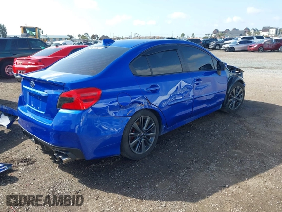 2019 Subaru WRX Premium with VIN JF1VA1C69K9817075, listed as a IAAI auction lot 41925449 with 61,240 mi miles. Bid and sale history available at carsss.com. Image 4.