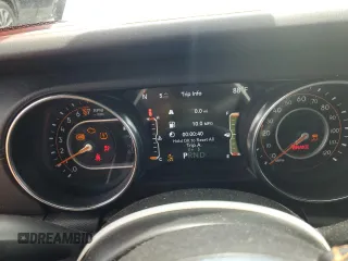 2021 Jeep Wrangler Unlimited Sahara Altitude with VIN 1C4HJXEG1MW586273, listed as a Copart auction lot 61723485 with 76,236 mi miles and Salvage title. Bid and sale history available at DreamBid. Image 9.