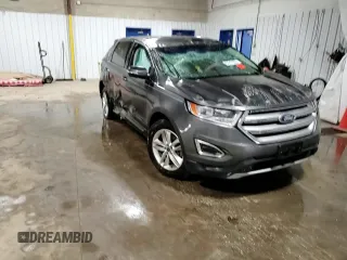 2015 Ford Edge SEL with VIN 2FMTK4J94FBB88522, listed as a Copart auction lot 51311955 with 0 mi miles and Salvage Title. Bid and sale history available at carsss.com. Image 14.