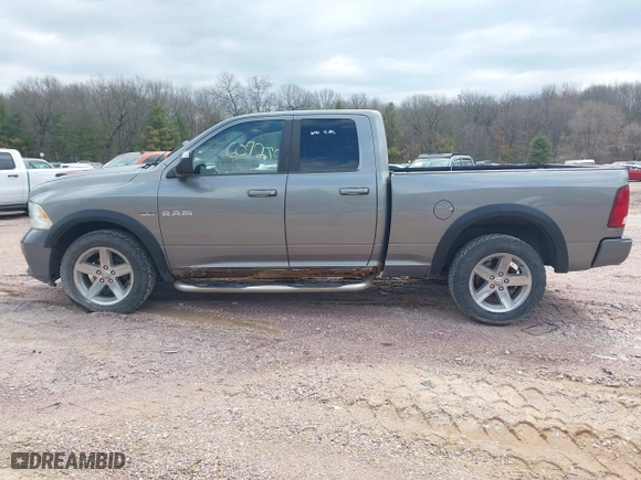 2010 Dodge Ram 1500 Laramie with VIN 1D7RV1GT8AS186672, listed as a IAAI auction lot 41456072 with 207,659 mi miles. Bid and sale history available at carsss.com. Image 14.