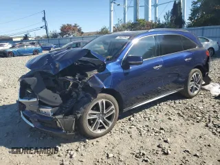 2018 Acura MDX w/Advance/Entertainment Pkg with VIN 5J8YD4H98JL004106, listed as a Copart auction lot 76923764 with 105,349 mi miles and Salvage Title. Bid and sale history available at carsss.com. Image 1.