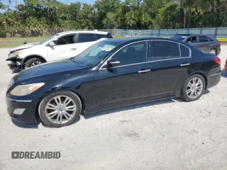 2012 Hyundai Genesis 3.8L z VIN KMHGC4DD9CU181909, wystawiony jako Copart lot #58015135 z przebiegiem 191 979 mil mil oraz Tytuł czysty. Historia ofert i sprzedaży dostępna na DreamBid. Obrazek 1.