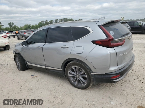 2020 Honda CR-V Touring with VIN 5J6RW1H99LL008397, listed as a Copart auction lot 52683575 with 70,704 mi miles and Salvage Title. Bid and sale history available at carsss.com. Image 2.