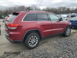 2014 Jeep Grand Cherokee Limited with VIN 1C4RJFBG2EC142390, listed as a Copart auction lot 53782155 with 117,512 mi miles and Salvage Title. Bid and sale history available at carsss.com. Image 3.