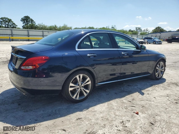 2018 Mercedes-Benz C-Class C 300 with VIN 55SWF4JB0JU254311, listed as a Copart auction lot 51259675 with 55,638 mi miles and Salvage Title. Bid and sale history available at carsss.com. Image 3.