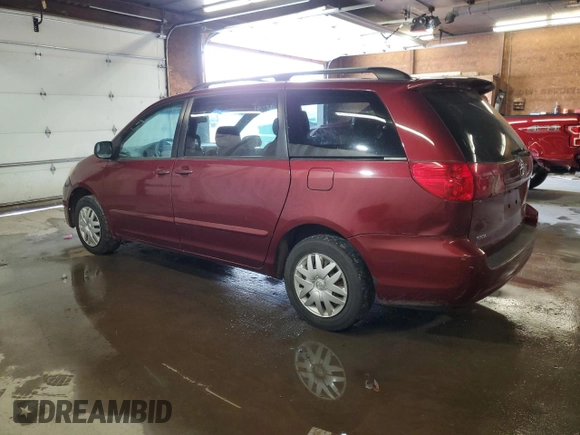 2006 Toyota Sienna CE with VIN 5TDZA23CX6S429447, listed as a Copart auction lot 55119025 with 213,494 mi miles and Clean Title. Bid and sale history available at carsss.com. Image 2.