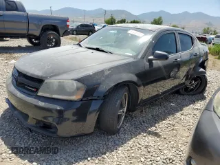 2014 Dodge Avenger SE with VIN 1C3CDZAB8EN222922, listed as a Copart auction lot 61455765 with 118,351 mi miles and Salvage title. Bid and sale history available at DreamBid. Image 1.