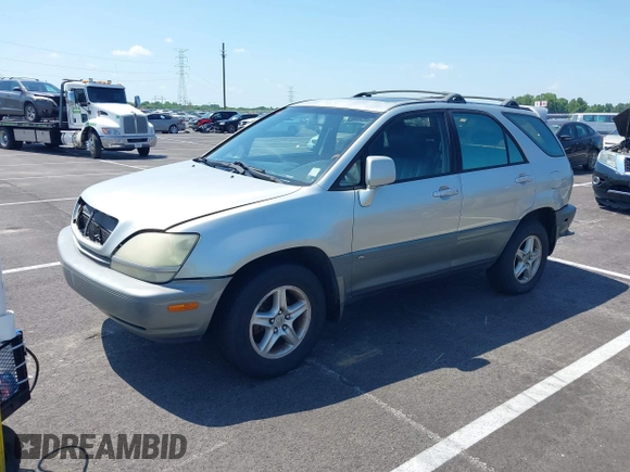 2003 Lexus RX 300 with VIN JTJHF10U330300255, listed as a IAAI auction lot 42533928 with 313,540 mi miles and . Bid and sale history available at DreamBid. Image 2.