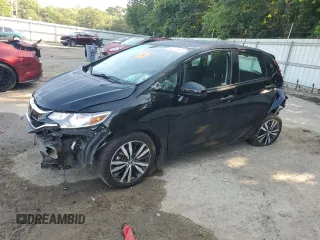 2018 Honda Fit EX with VIN 3HGGK5H84JM728484, listed as a Copart auction lot 60310835 with 102,024 mi miles and Salvage title. Bid and sale history available at DreamBid. Image 1.