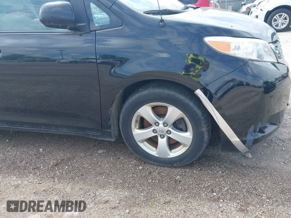 2013 Toyota Sienna LE AAS with VIN 5TDKK3DC3DS392029, listed as a IAAI auction lot 42366000 with 199,237 mi miles and . Bid and sale history available at DreamBid. Image 17.