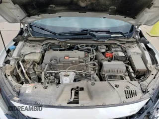 2019 Honda Civic LX with VIN 2HGFC2F68KH606218, listed as a Copart auction lot 55811975 with 74,750 mi miles and Salvage Title. Bid and sale history available at DreamBid. Image 11.